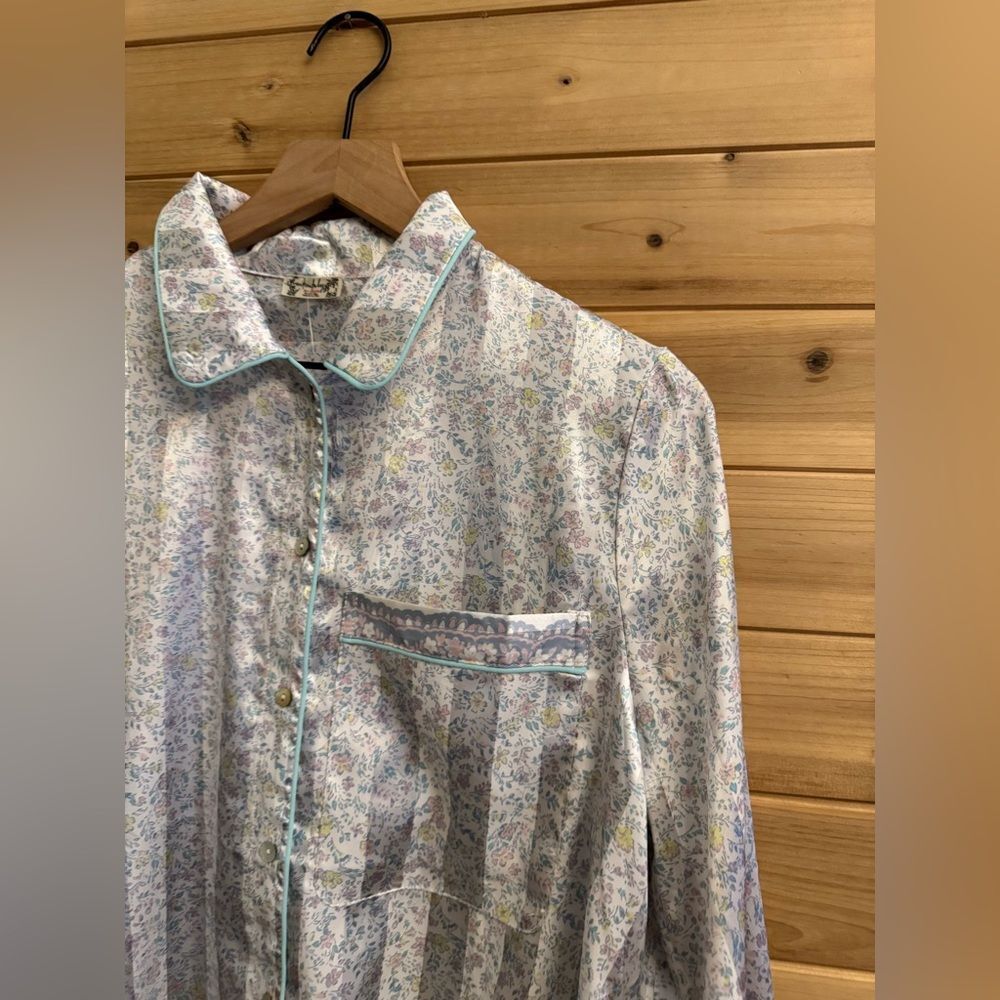 NWT Intimately Free People Size Medium Sweet Talk PJ Top Sunfaded Combo - Picture 3 of 15